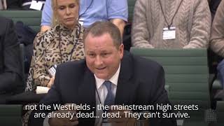 Mike Ashley Tells Mps The High Street Is Dead