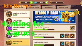 Idle Heroes - F2P Account Vs Heroic Miracle Fail