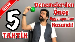 Denemelerden Önce Bu 5 Taktiği Uygulayanlar Kazandı! #YKS #LGS