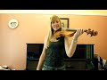 Lara plays the 'Halo' theme on violin