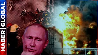 Rus Şehri Vuruldu Putin Kiev Emrini Verdi: Vurun, Vurun, Vurun! Yağmur gibi Füze