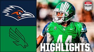 Utsa Roadrunners Vs. North Texas Mean Green Full Game Highlights Espn College Football