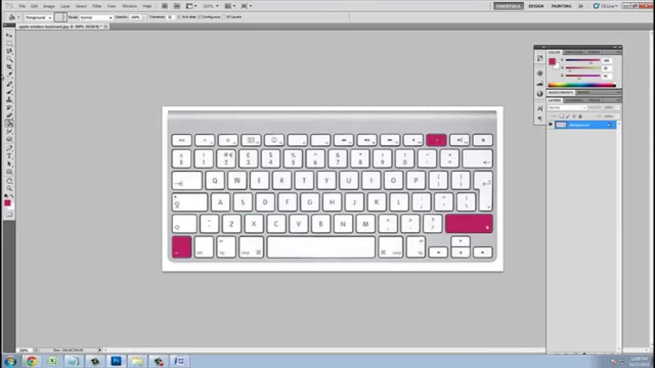 how to print screen on apple keyboard on pc