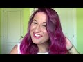 como pintar el pelo violeta