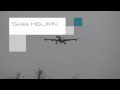 Test Video with Sony Alpha 77 - Landing Swiss HB-JMN at ZRH