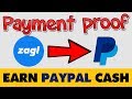 Zagl Live Withdrawal Payment Proof 2019 | Paypal Money Earning | Link Shortener