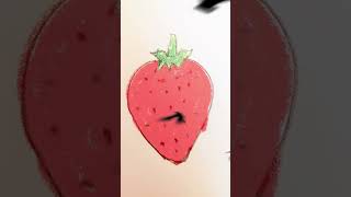 How To Draw Strawberry Fruit