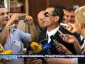 Ekrem Jevric u Podgorici - Docek na aerodromu