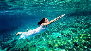 Blue Water Fascination. Music For Healing Meditation With Relaxing Beauties Of The Underwater World.