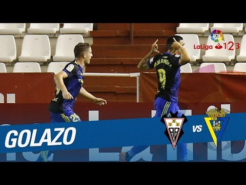 Golazo de Dani Romera (1-1) Albacete BP vs Cádiz CF