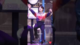 BTS on  The Fact Music Awards 2021 Fancam Jimin - Boy With Luv