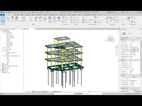 Học revit cùng Tờ Rung - Bài 4: Mẹo vặt xây dựng phần khung