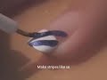 Summer Nautical Marine Beading Nail Design Tutorial