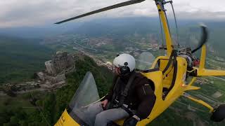 Gyrocopter - Autogiro Ela 07 - Sacra Di San Michele E Val Di Susa - May 2021