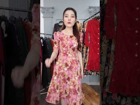 💟 Giới thiệu đầm mới, 3 mẫu đầm dự tiệc dạo phố đẹp nhất 2021 Thời trang trung niên cao cấp rẻ đẹp