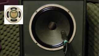 Soundclip - Celestion G12M Greenback - Distortion