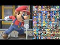Super Smash Bros Ultimate All Characters Singing the Menu Theme