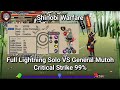 Critical Strike 99% Solo VS General Mutoh - Shinobi Warfare