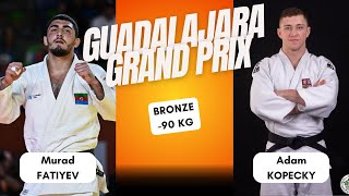 Murad Fatiyev Vs Adam Kopecky Guadalajara Grand Prix 2025 Bronze Medal Contest -90 Kg