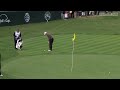 George McNeill chips out for birdie at AT&T Pebble Beach