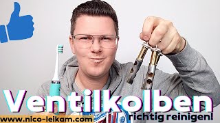 Ventilkolben richtig reinigen | so bekommst du deine Ventile sauber | Instrumentenpflege | Hygiene