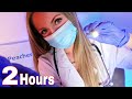 ASMR Soft Cranial Nerve Exam with Peaches - 2 Hours of Whisper, Detailed Face, Eye and Ear Exam