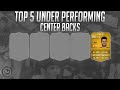 Top 5 Under Performing Center Backs (Defender) in FIFA 14 Ultimate Team (FUT 14) Guide to Best Squad