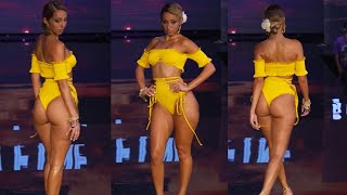 2024 Beatriz Corbett In Slow Motion Bfyne Swimwear Show Miami Swim Week 2024 4K Vertical Video