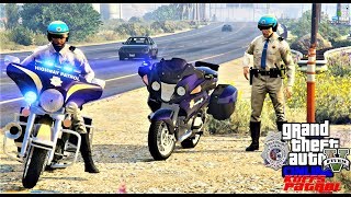 GTA 5 Police Mod KUFFS vRP FiveM #314 Highway Patrol BMW & Harley Police Motorcycles!
