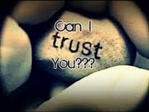 How do you learn to trust again?