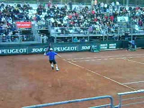 Mischa Zverev vs． Gilles シモン Rome 2009