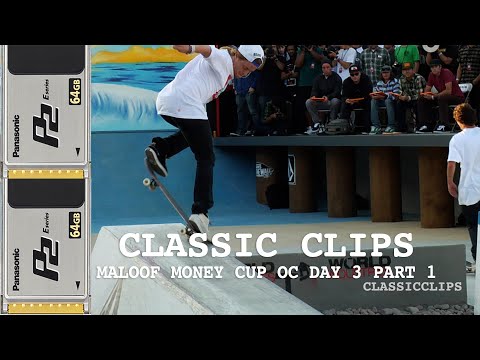 Maloof Money Cup 2010 OC Day 3 Part 1 Classic Skateboarding Event Contest