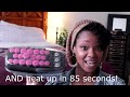 Stretched Natural Hair in 10 Minutes!