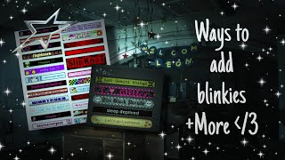 Ways To Add Blinkies On Spacehey More Tutorial With Voice