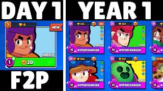 1 Year Of Free To Play Brawl Stars - Supercut