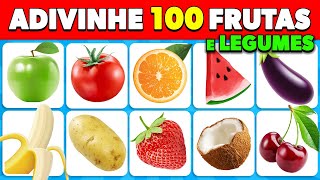 Adivinhe 100 Frutas E Legumes Em 3 Segundos Fácil A Impossível