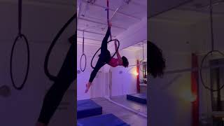 First Try - Aerial Hoop Split