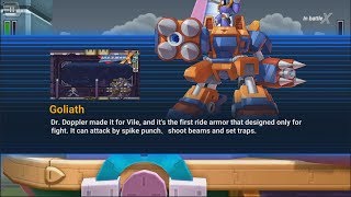 Mega Man X Dive - Sky 5-6 (Normal) (Goliath Boss Fight)