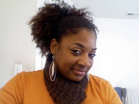 Chunky Braidout Puff Tutorial on Natural Hair (in HD) / Music by Ashley Applewhite (my niece)
