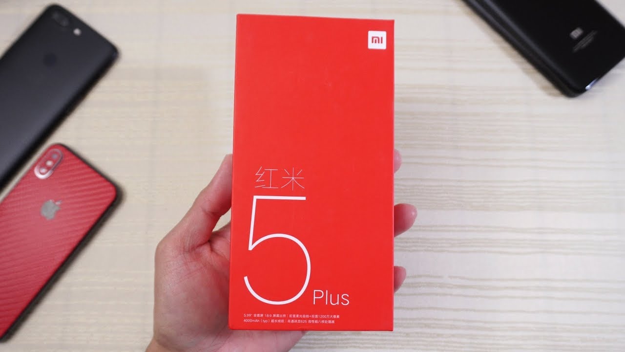 Unboxing completo del Xiaomi Redmi 5 Plus