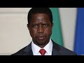 Zambia: President collapses from dizziness during televised ceremony