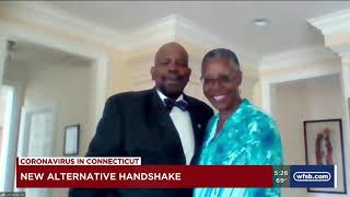 VIDEO: Two local doctors come up with alternative greeting to replace handshake