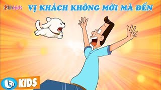 Vị Khách Không Mời Mà Đến | Hoạt Hình Vui Nhộn Bố Đầu Nhỏ Con Đầu To | Phim Hoạt Hình Hay Nhất 2018