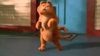 Garfield Karnıma Vurdular Karnım Ağrıyor Börnüme Vurdular Börnüm Ağrıyor