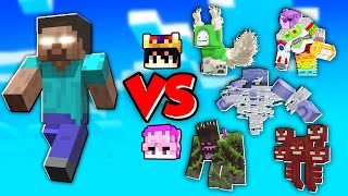 Herobri̇ne Vs Bütün Bosslar Minecraft