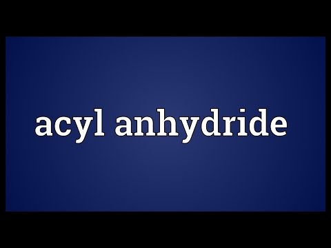 Header of Acyl Anhydride