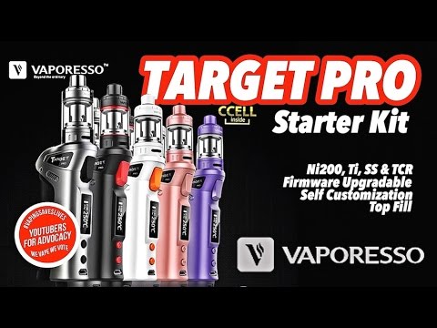 Target Pro Starter Kit By Vaporesso | Anne's Brew ELiquid