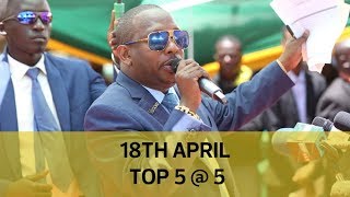 18th April Top 5 @ 5