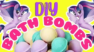 My Little Pony Movie 2017 "12 Days of MLP" DIY Bath Bombs!! | Day #4