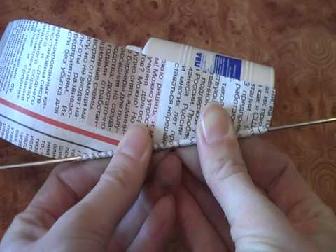 Как скручивать газеты для плетения Как скручивать газеты для плетения